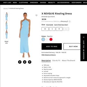 Amanda Uprichard dress